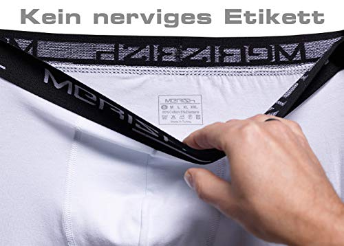 MERISH Bóxer Hombre Pack de 8 Algodon Calzoncillos Hombres Boxers 216b M