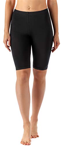 Merry Style Leggins Cortos Mallas Deportivas Mujer MS10-145 (Negro, XS)