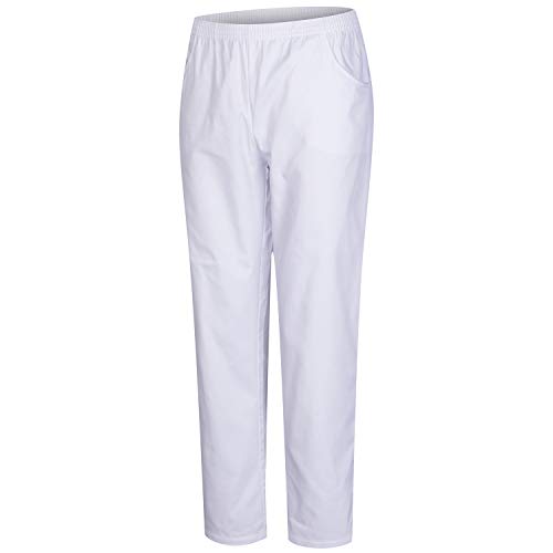 MISEMIYA - Casaca Y PANTALÓN Sanitarios Unisex Uniformes Sanitarios MÉDICOS Conjuntos Sanitarios 8178 - XL, Blanco