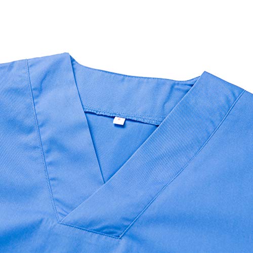 MISEMIYA - Casaca Y PANTALÓN Sanitarios Unisex Uniformes Sanitarios MÉDICOS Conjuntos Sanitarios 8178 - XXL, Negro