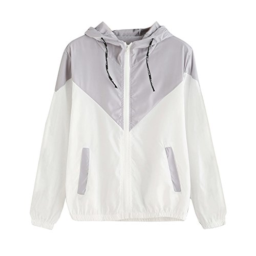 Modelo De Moda Mujeres Manga Larga Patchwork Piel Fina Trajes con Capucha Cremallera Escudo Casual Deportivo Sudadera con Capucha Superior riou