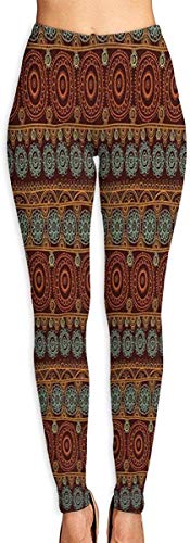 MODORSAN Earth Tones Tapiz Leggings Estampados en 3D para Mujer Leggings Suaves de Yoga Entrenamiento Correr Biker Mallas elásticas Leggings con Estampado Suave-XL