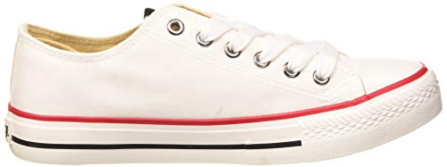 MTNG Attitude 13991, Zapatillas Mujer, Blanco (Canvas 3 Blanco C11753), 36 EU