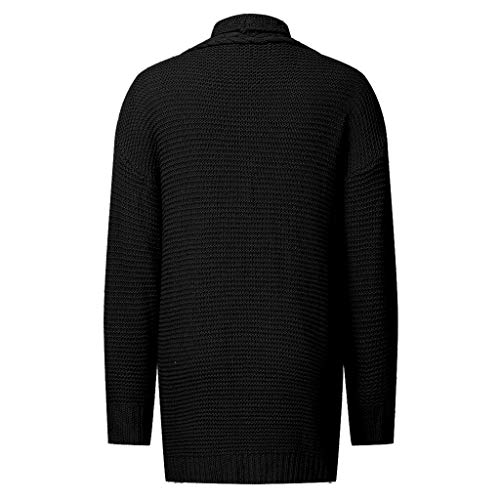 Mujer Abrigo Blanco de Cardigans imagenes Cardigan Bomber Crochet Trenca 4 Chaqueta Doble Cardigan Mujer Manga Larga Punto Marron Lana Negro Hombre Abrigo niña años Invierno Cazadora