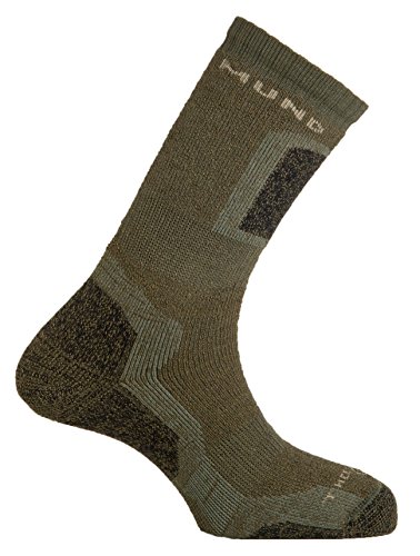 Mund Socks Calcetín Caza Extreme Invierno Thermolite® Dos Capas (Kaki, EU 46-49)