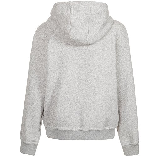 Nike 658500-050 Youth Team Club Hoody - Sudadera unisex con capucha para niños, Gris (Grey Heather), S