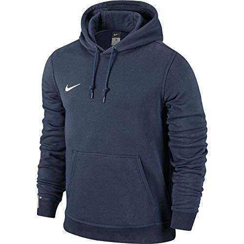 Nike 658500-451 Youth Team Club Hoody - Sudadera unisex con capucha para niños, Azul (Obsidian), S