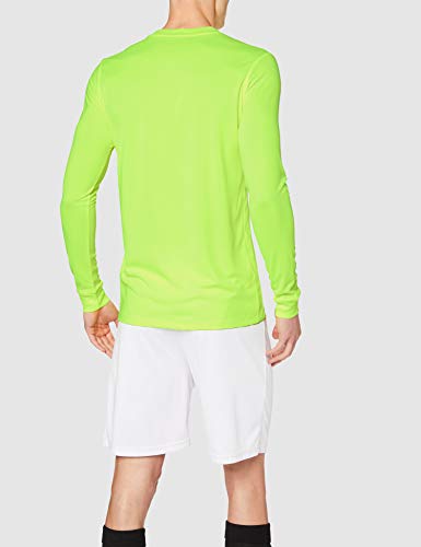 Nike LS Park Vi JSY Camiseta de Manga Larga, Hombre, Verde (Volt/Black), XL