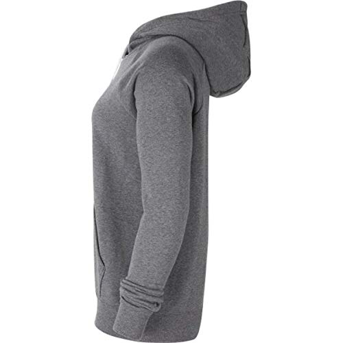 NIKE Park 20 Sudadera con Capucha, Charcoal Heathr/White/White, S para Mujer