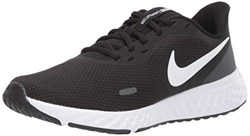 Nike Revolution 5, Zapatillas de Correr Mujer, Negro (Black White Anthracite), 38 EU