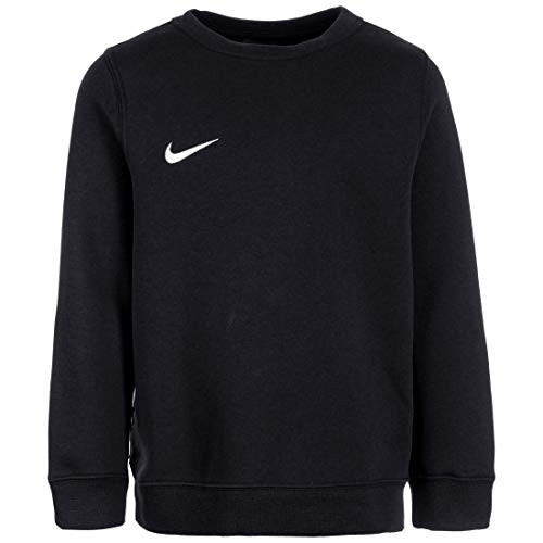 NIKE Y CRW FLC TM Club19 Sudadera, Niños, Black/White, M