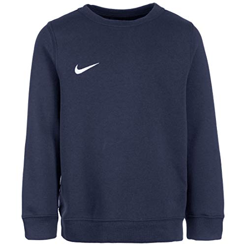 NIKE Y CRW FLC TM Club19 Sudadera, Niños, Obsidian/White, S