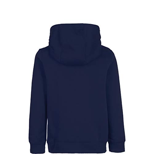 NIKE Y Hoodie Po FLC TM Club19 Sudadera, Niños, Obsidian/Obsidian/White/White, XS