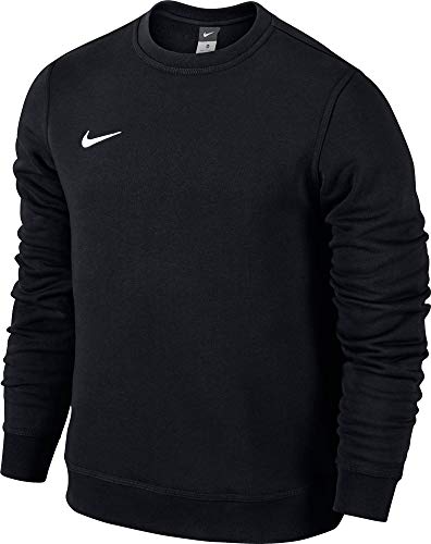 Nike Yth Team Club Crew - Sudadera para niño, Negro (Black/Football White), M (137 - 147 cm/10-12 años)