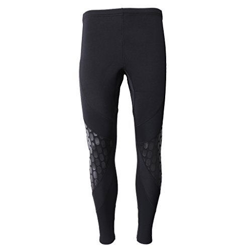 non-brand 1 Par de Pantalones de Neopreno de Buceo de Kayak Accesorio de Deportes para Mujeres Lavable de Kayak - Negro, M