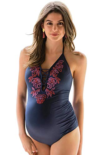 NUUR Traje de baño Mujer Maternidad Premamá para Mujer Bañador Tankini Embarazada Bikini