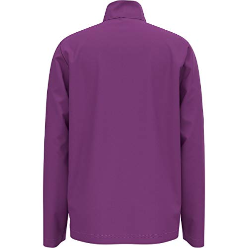 Odlo Jersey Ligero Unisex para niños de 1/2 Cremallera Carve Kids, Unisex niños, Suéter pulóver, 541819, Violeta Hyacinth Graphic FW20, 128