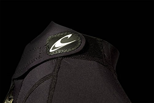 O'Neill Wetsuits Reactor II 2mm Back Zip Spring Wetsuit Traje húmedo, Mujer, Negro/Niebla, 38