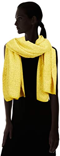 Only Onllima Knit Long Scarf Acc Noos Bufanda, Amarillo (Yolk Yellow), Talla única para Mujer