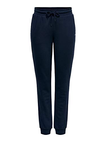 Only Onpelina Pantalones Deportivos, Azul (Navy Blazer Navy Blazer), 40 (Talla del Fabricante: Medium) para Mujer