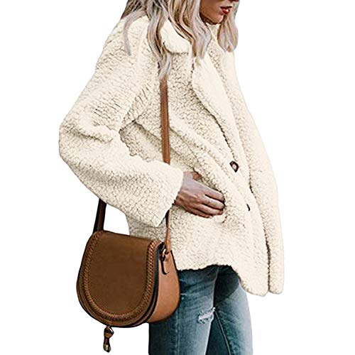 Overdose Chaqueta De Invierno para Mujer Casual Outwear Parka Cardigan Slim Coat Overcoat Invierno Abrigo