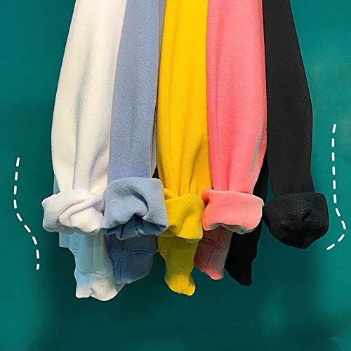 OverDose Las Mujeres De OtoñO De Manga Larga CáLida Delgada Sudadera Bolsillos Con Cremallera Sport Con Capucha Casual Blusa SeñOra Tops Sudadera Con Capucha Superior (large, Rosa)