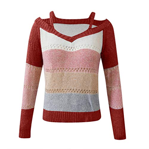 OverDose mujer V Cuello Encaje Patchwork Nueva Primavera De OtoñO De Manga Larga Camisa Casual Boho Ladies Tops Blusa