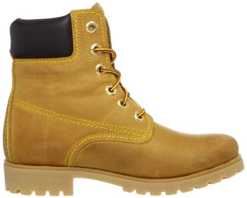 Panama Jack Panama 03, Zapatos de Cordones Brogue Mujer, Amarillo (Vintage Napa), 39 EU