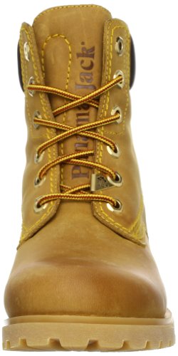 Panama Jack Panama 03, Zapatos de Cordones Brogue Mujer, Amarillo (Vintage Napa), 39 EU