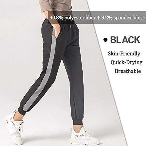 Pantalon de Jogging Mujer,Largos Moda Casuales Pantalones Deportivos para Mujer, Primavera Verano Pantalón de Chándal con Bolsilpara Gimnasio Secado Rápido Pantalones Deportes Jogging Mujer