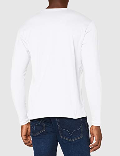 Pepe Jeans Eggo Long, Top de Manga Larga Para Hombre, Blanco (White 800), X-Large