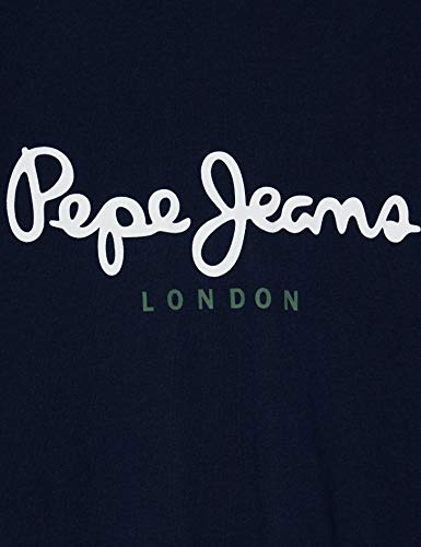 Pepe Jeans Eggo PM500465 Camiseta, Azul (Navy 595), X-Large para Hombre