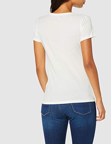 Pepe Jeans Mariah Camiseta, Marfil (Mousse 808), X-Large para Mujer