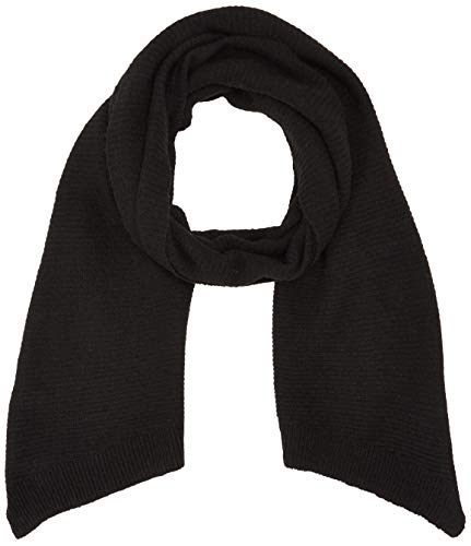 PIECES PCBENILLA LONG SCARF NOOS BC Bufanda, negro, Talla única para Mujer