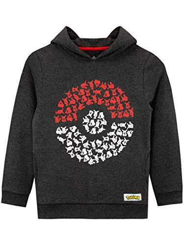 Pokèmon Sudadera con Capucha para niños Pokeball 9-10 Años