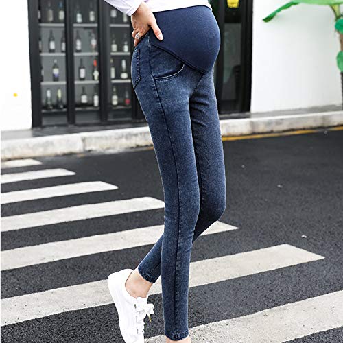 Premamá Leggings Vaqueros, SUNNSEAN Pantalones Elásticos para Mujer Color Sólido Elástico para Maternidad Pantalones Premama Embarazadas Mujer Deportivas Pants Jeans