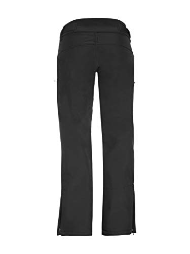 Protest Lole Softshell Snowpants Pantalon, Mujer, Negro, S