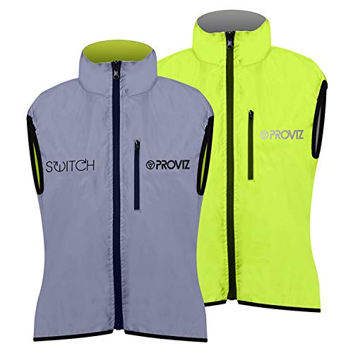 Proviz Sudadera con Capucha para Mujer Interruptor Chaleco para Ciclismo Reflectante Plateado/de Marina Ignarksi UK, 6 Patrones e Instrucciones para Hacer