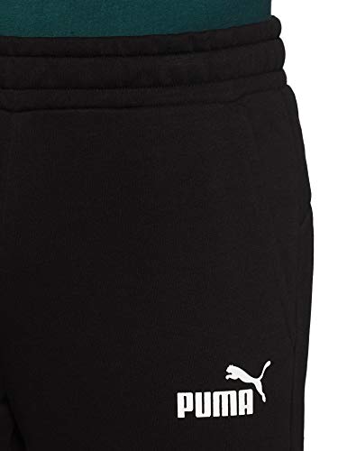 PUMA ESS Logo Pants TR cl Pants, Hombre, Puma Black, M