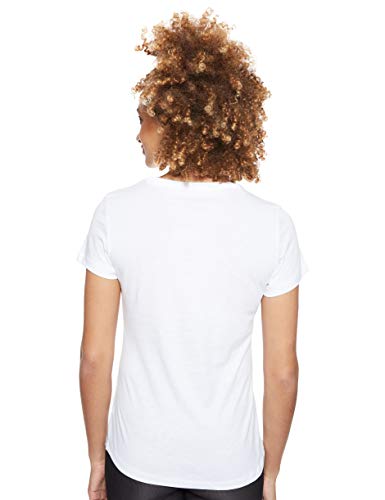 PUMA ESS Logo tee T-Shirt, Mujer, Puma White, XS