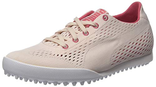 Puma - Monolite Cat Em, Zapatos de Golf Mujer, Rosa (Rosewater-Rapture Rose 03), 37 EU