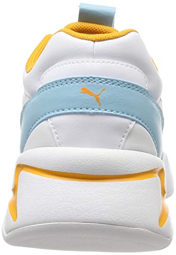 PUMA Nova Wn's, Zapatillas Deportivas Mujer, Blanco White Milky Blue, 38.5 EU