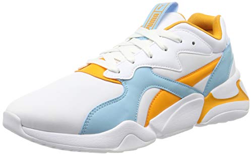 PUMA Nova Wn's, Zapatillas Deportivas Mujer, Blanco White Milky Blue, 38.5 EU