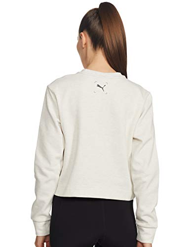 PUMA Nu-tility Crew Sudadera, Mujer, Rosa, S