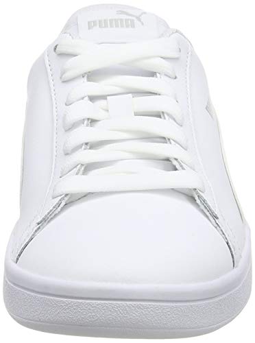 Puma - Smash V2 L, Zapatillas Unisex adulto, Blanco (Puma White-Puma White 07), 42 EU