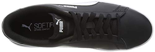 PUMA Smash V2 L, Zapatillas Unisex Adulto, Negro Black White, 39 EU