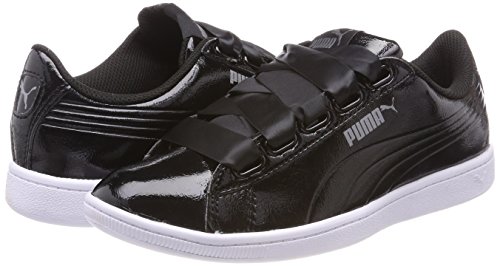 Puma Vikky Ribbon P, Zapatillas para Mujer, Negro (Black/Black 01), 38 EU