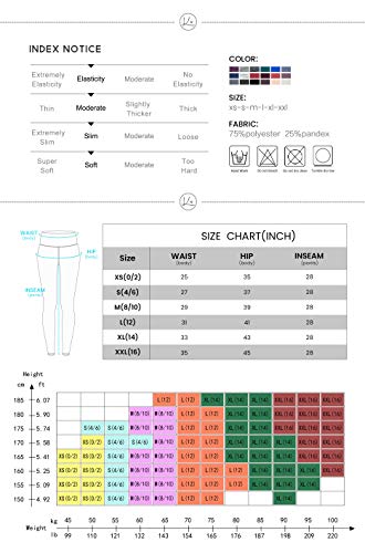 QUEENIEKE Pantalones de Mallas de Yoga de Cintura Alta para Mujeres Pantalones de Mallas para Correr Color Teal Tamaño S