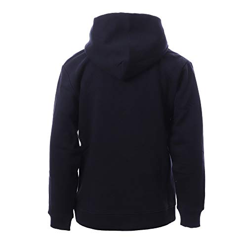 Quiksilver Emboss - Sudadera con Capucha para Chicos 8-16 Sudadera con Capucha, Niños, Sky Captain, XS/8