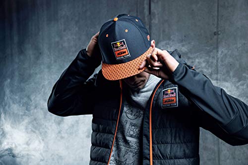 Red Bull KTM New Era 9Fifty Hex Era Flapcap, Azul Unisexo Talla única Cap, KTM Factory Racing Original Ropa & Accesorios